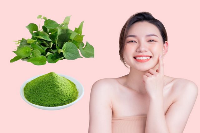 Cách dùng rau diếp cá tốt cho da mụn